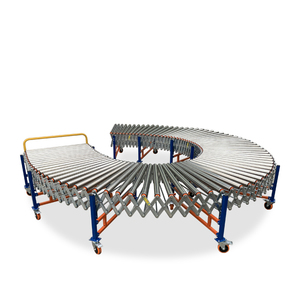 Automated Stretchable <strong>Conveyor</strong> Solution Expandable Roller <strong>Conveyor</strong> for Warehouse 50kg Feed Bags <strong>Loading</strong> <strong>Unloading</strong> - Product Image 6