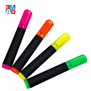 Customized Design Quick Dry <strong>Chisel</strong> <strong>Tip</strong> <strong>Highlighter</strong> <strong>Marker</strong> Pen Assorted Colors Watercolor Pen Art <strong>Markers</strong> for Painting Drawing - Product Image 1