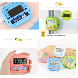 LCD Digital Kitchen Timer mit 4-stelligem Multifunktions-Cooking-Countdown-Timer mit großem Bildschirm - Product Image 5