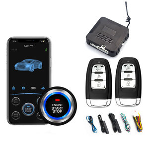 12V PKE BT Smart Phone Control <strong>Keyless</strong> Entry <strong>Push</strong> <strong>Button</strong> Start Stop Remote Engine Starter App Control <strong>Keyless</strong> <strong>Go</strong> <strong>System</strong> - Product Image 1