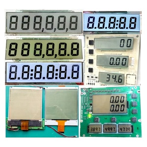 Blauer Hintergrund Hersteller OEM Digit Custom Segment Bildschirm LCD-Aufzug Digital Signage Display LCD-Modul