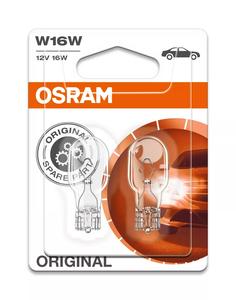 OSRAM ฐานกระจกเดิม W5W 921 T15 12V W16W W2.1*9.5d โคมไฟเสริมที่ทําในอิตาลี - Product Image 1