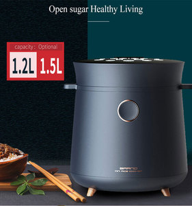 2023 8 In 1สมาร์ทมินิหม้อหุงข้าวเซรามิกการออกแบบไฟฟ้า Ricecooker 1.8l - Product Image 3