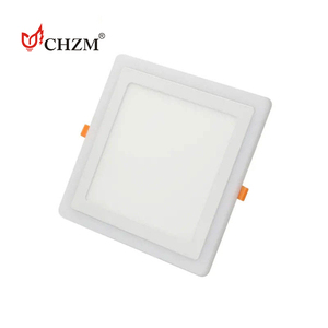 แผงไฟ LED หรี่แสงสองสี3 + 3W 6 + 3W 12 + 4W 18 + 6W พื้นผิวคู่สีแผงไฟ LED สี่เหลี่ยม - Product Image 4