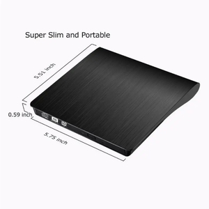 USB3.0便携式超薄光驱外部9.5毫米USB 3.0 DVD RW DVD-RW光盘刻录机刻录机笔记本电脑阅读器播放器