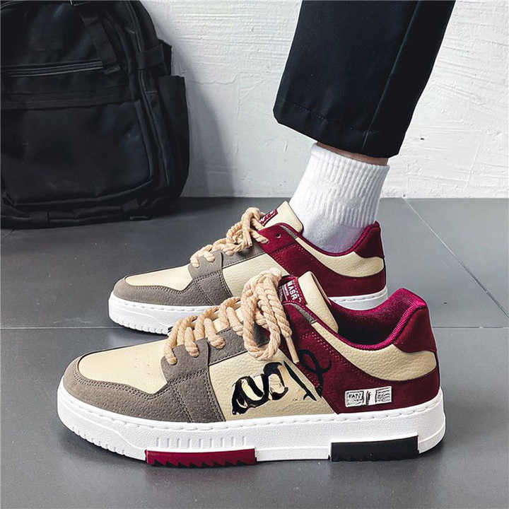 Y Factory Price Customized Shoes for Men New Casual Skateboard Shoes Sport Running Sneakers Chaussures Pour Hommes