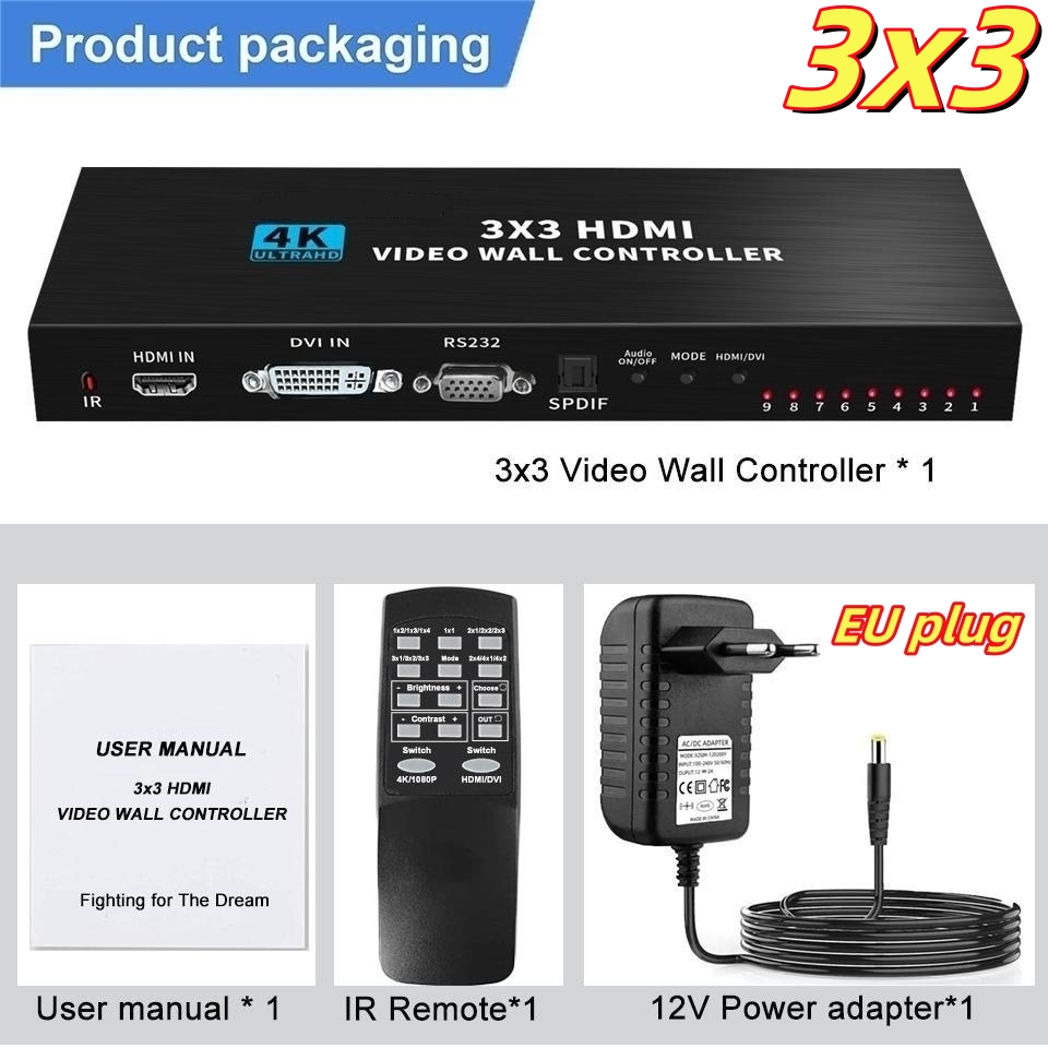 สีดำ พร้อมปลั๊กไฟมาตรฐานยุโรป