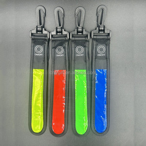 LEDルミナスハンギングオーナメントバック反射LEDランニングベスト反射バックパックライト屋外ベルトナイトハイ - Product Image 1