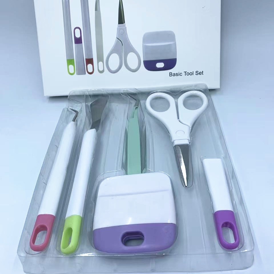 Ensemble de 5 pièces de couleurs mélangées