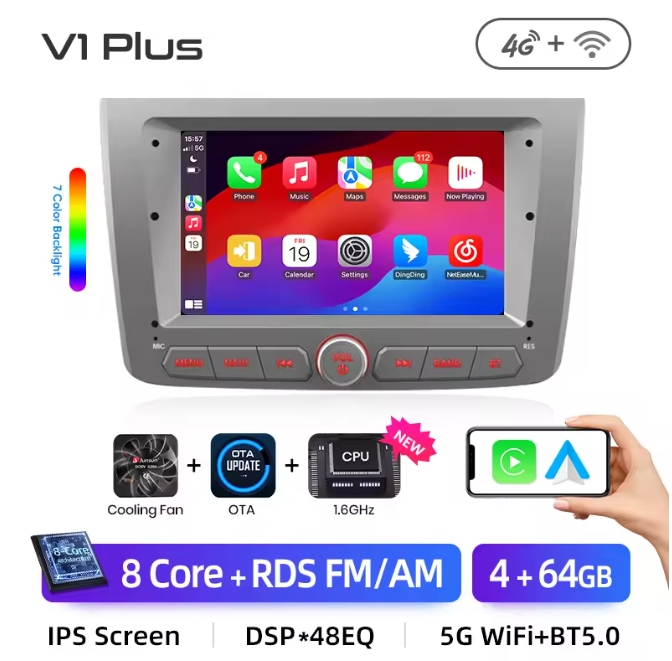 v1 plus 2+32GB silver