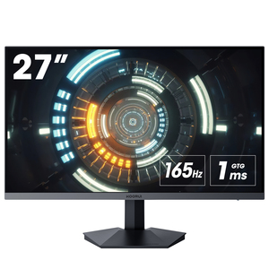 KOORUI Monitor per Computer da 27 pollici Full HD 1920x1080p Display IPS 165Hz, 1ms, Monitor Lcd da gioco Desktop per Computer - Product Image 1