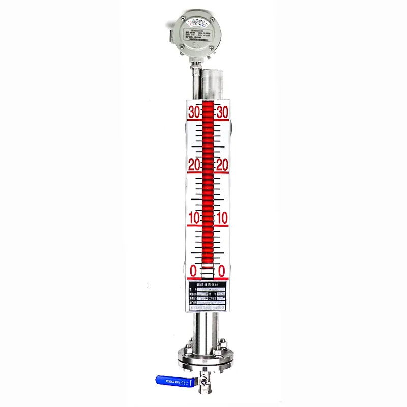 สวิทช์ระดับลอยแม่เหล็ก Lpg ตัวบ่งชี้ระดับถังสแตนเลส OEM