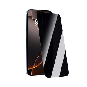 プライバシースクリーンプロテクター強化ガラスフィルム指紋防止フル接着剤iPhone 12 Pro 13 Pro Max 15 16 14 Plus XR Pro Max用 - Product Image 2