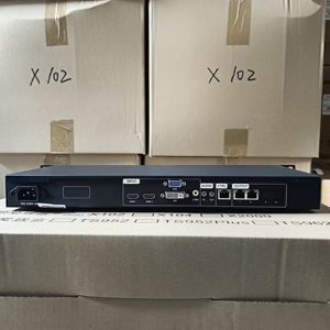 LINSN X100/X102 все-в-одном светодиодный дисплей Контроллер видеопроцессор DVI VGA CV Вход 11V-220V напряжение переменного тока