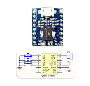 (Electronic Components)16Mbit 32Mbit UART Voice Recording <strong>Programmable</strong> <strong>SPI</strong> <strong>Flash</strong> <strong>USB</strong> MP3 Sound Module Voice Sound Module JQ6500 - Product Image 4