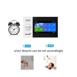 Sistema de seguridad inteligente para el hogar, sistema de alarma inalámbrico y con cable, WiFi, 4G, LTE, pantalla táctil IPS, con aplicación IOS y Android - Product Image 4