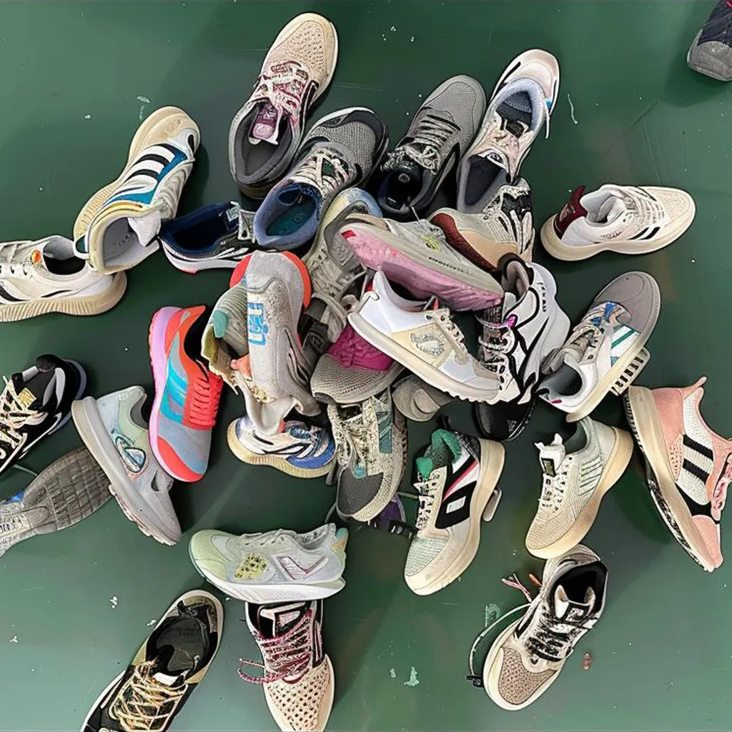 Hàn Quốc Gents Giày Anh 45Kg 50Kg Sử Dụng Phụ Nữ Giày kiện Thứ Hai Tay Giày Thể Thao