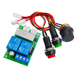 PWM DC regolatore di velocità del motore 6V-24V avanti e indietro interruttore elettrico Push Rod Controller del motore 3A - Product Image 4