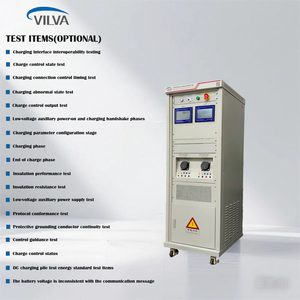 150 ~ 1000V การทดสอบกองชาร์จ80kW พร้อมระบบป้อนกลับปืนคู่ระบบชาร์จยานพาหนะทดสอบระบบ - Product Image 3