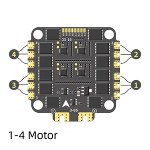 Aocoda F4 Fpv Дрон F405 V4 Fligth контроллер 50A BLS ESC стек для дрона F4 Контроллер полета