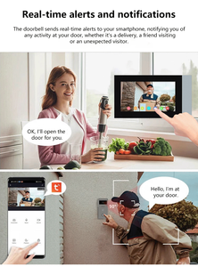 Anjielo Professional Villa Series Smart Video Timbre con Tuya App 2-Line Video Intercom HD Sistema de monitoreo visual - Product Image 4