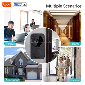 Timbre inteligente Tuya, intercomunicador bidireccional, visión nocturna infrarroja, monitoreo remoto, sistema de seguridad, timbre de puerta con vídeo Wifi - Product Image 5