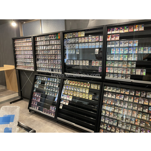 Thương mại bóng chày và kinh doanh thẻ đứng hiển thị shelve trưng bày thẻ thể thao cửa hàng gỗ hiển thị trường hợp - Product Image 5