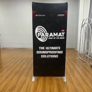 クイックセットアップファブリックアーチディスプレイトレードショー機器テンションファブリックバナースタンド写真展示ブース