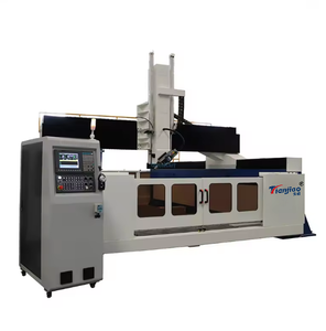 13251530 Single Spindle 4 Axis 3D <strong>CNC</strong> <strong>Router</strong> for Wood Home Use <strong>with</strong> Automatic Milling Gear Core PLC Mach3 <strong>Control</strong> System - Product Image 1