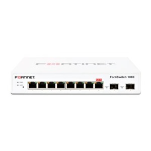 FS-108F-POE FortiGate GE RJ45 portları için 8 X ile orijinal marka yeni anahtarı POE & SNMP yetenekli istiflenebilir ağ anahtarı - Product Image 1