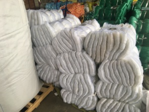 NYLON FISHING NET CONGO <strong>MARKET</strong> WHITE MONOFILAMENT NYLON FISHING NETS <strong>REDES</strong> MANTAS NYLON MONOFILAMENTO - Product Image 6