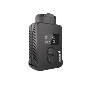 RunCam 6 4K 128GB sd卡30FPS FPV动作运动相机，带广角WiFi脉宽调制控制金属机身，适用于FPV无人机遥控 - Product Image 1