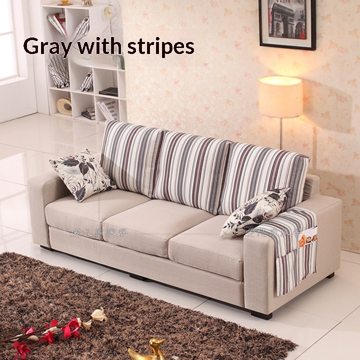 Rayure gris-beige