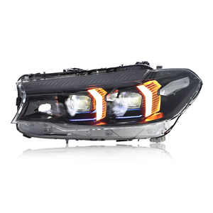 Suitable for 18-24 BMW <strong>5</strong> Series G30 Headlight Assembly G38 Modified Fang Style Daytime Running Light <strong>LED</strong> Steering Lens - Product Image 2