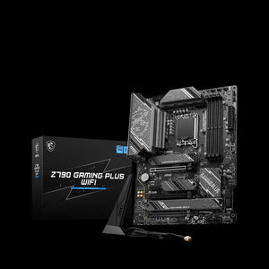 MSI Mainboard Z790 GAMING PLUS WIFI DDR5 Neues ATX Intel LGA1700 PC-Gaming-Motherboard M.2 128GB SATA 4-Speicher - Product Image 1
