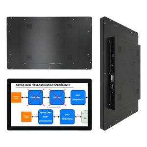 Personalización Monitor HDMI LCD POS Panel de pantalla táctil capacitiva resistiva USB marco abierto pantalla táctil Monitor industrial - Product Image 1