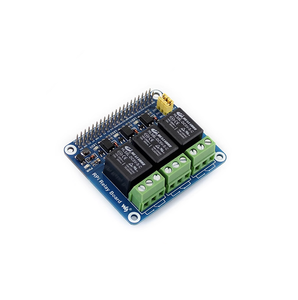 5V 3 Channel <strong>Relay</strong> Module Shield Expansion Board HAT Kit for RPi <strong>Raspberry</strong> <strong>Pi</strong> 4B 3B+ 3B 3 Accessories
