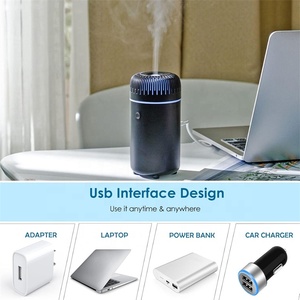เครื่องกระจายน้ำหอมปรับอากาศในรถยนต์แบบ USB ขนาดเล็กพกพาได้เครื่องเพิ่มความชื้นน้ำมันหอมระเหยเครื่องพ่นไอน้ำสำหรับบ้านสำนักงานห้องนอนรถ - Product Image 4