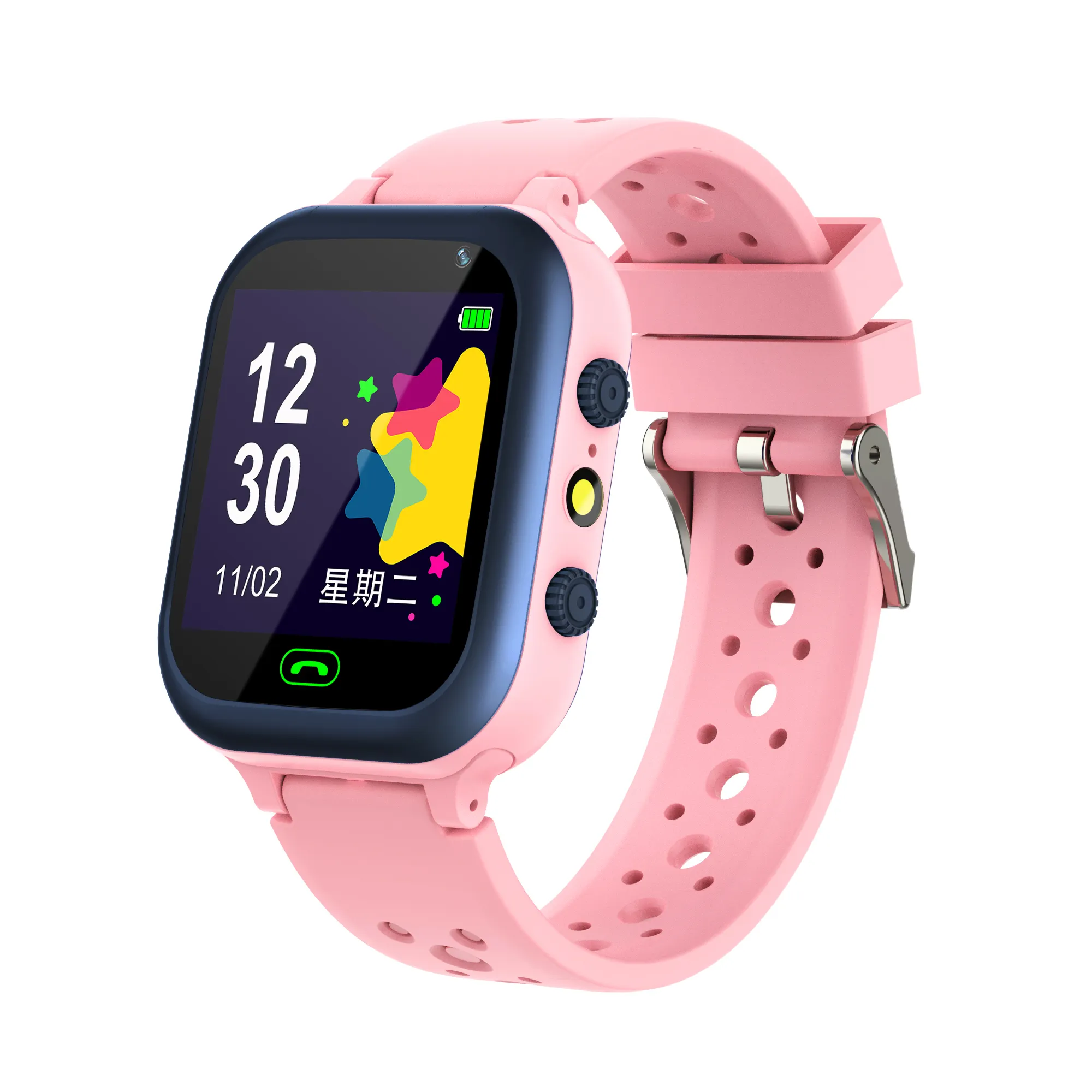 Educatief Leren Touchscreen Smart Watch Speelgoed Selfie Cam Leren Games Alarm Calculator Kinderen Smartphone