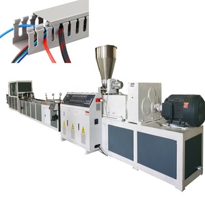 Plastic <strong>Tube</strong> canal for Electric Wires Machine <strong>PVC</strong> CPVC Trunking Profile Production Line - Product Image 1