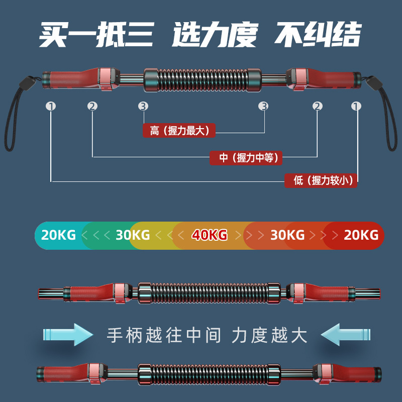 Strength Adjustable (20 ~ 40kg) Beginner Recommend