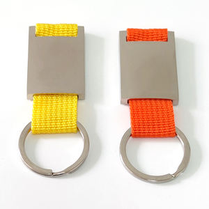 Оптовая продажа, рекламное чистое автомобильное кольцо для ключей, сублимационный Роскошный брелок из искусственной кожи, пользовательский брелок с логотипом - Product Image 3