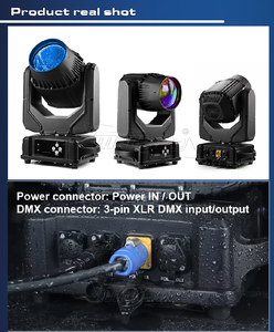 ホットセールIp65200wLedムービングヘッドビームライトコンサートイベントDjライト200w屋外ビームムービングヘッドライト