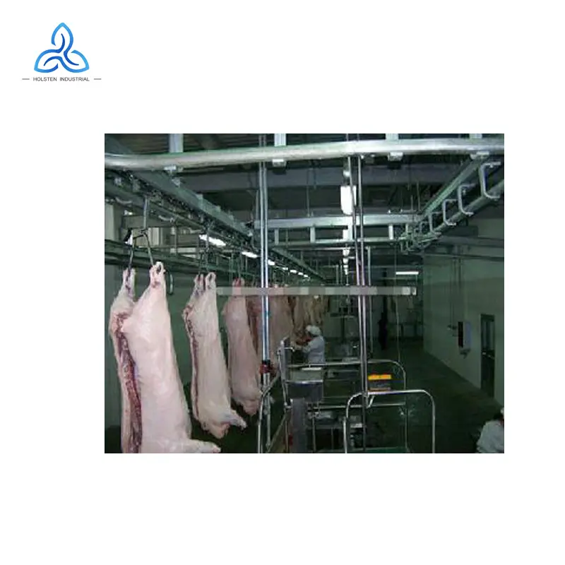 Línea de procesamiento de ganado vacuno, línea de corte completa de matadero