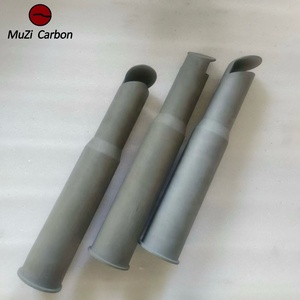 R carbon tự nhiên cao tinh khiết Graphite vòi phun tùy chỉnh alumina Graphite vòi phun lò nồi che khuôn - Product Image 6