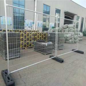 Cao su tạm thời hàng rào chân/Khối hỗ trợ hàng rào bảng điều chỉnh cơ sở cao su hàng rào Neo tái chế cao su kim loại tấm ổn định/dấu hiệu cơ sở - Product Image 3