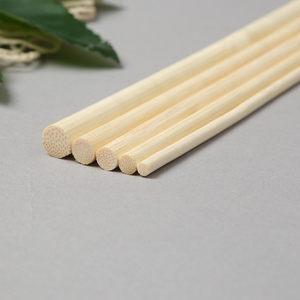 天然定制批发中国DIY 8英寸实心圆形竹棒棒糖糖果冰淇淋木棒 - Product Image 6