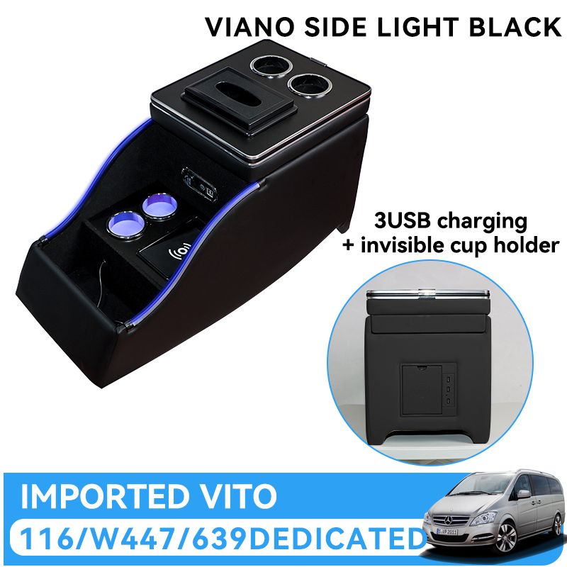 Viano Light Inalámbrico Negro