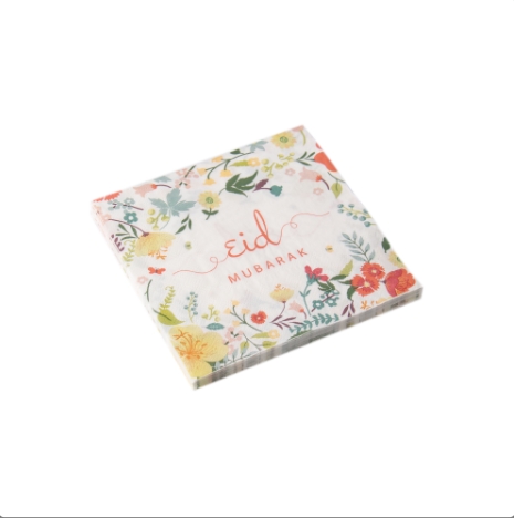 Servilleta floral de Eid