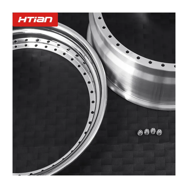 Custom Htian forged wheels lip 18 inch 5x112/114.3/120 5 holes step lip deep dish alloy wheel for car